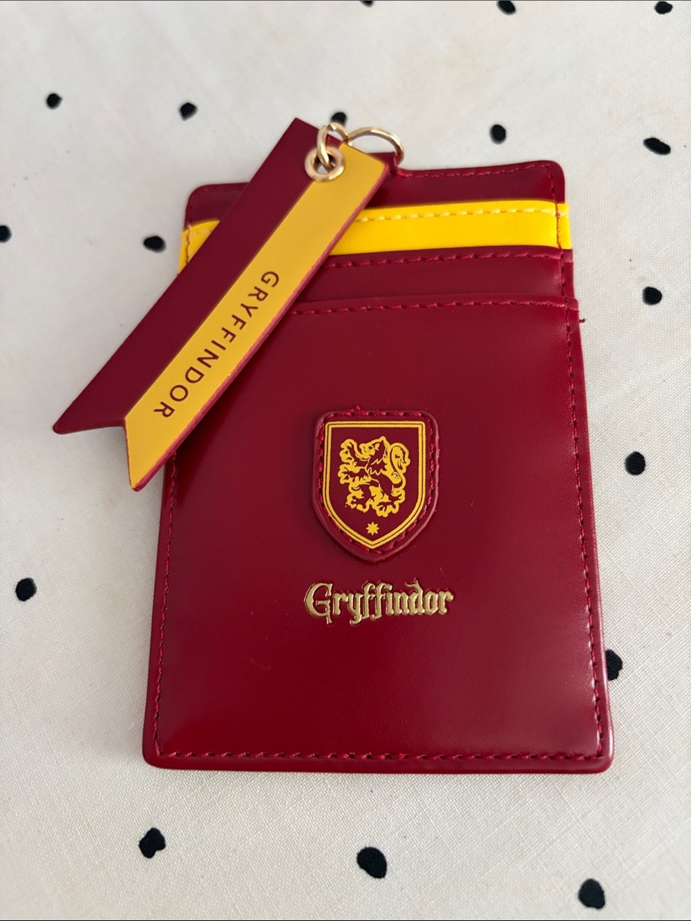 Gryffindor Red & Gold Cardholder Wallet